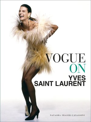 cover image of Vogue on Yves Saint Laurent